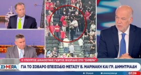 Φλωρίδης για το επεισόδιο Μαρινάκη-Δημητριάδη: «Αν κριθεί κάποιος ένοχος, θα φυλακιστεί» (vid)