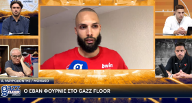 Φουρνιέ στο Gazz Floor: «Τα χρόνια μου στον Ολυμπιακό είναι σημαντικά για μένα»