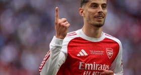 Απίθανη οβίδα του Χάβερτς και 1-0 για την Άρσεναλ μόλις στο 6'!