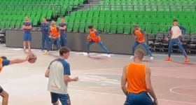 Στο «Telekom Center Athens» η Βαλένθια οκτώ ώρες πριν το ματς με τον Παναθηναϊκό