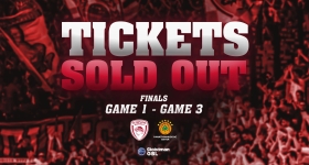 Δεν θα πέφτει «καρφίτσα» στο ΣΕΦ για το Game 1 & 3 των τελικών με τον Παναθηναϊκό