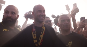 Σπανούλης: «Υπέροχη υποδοχή, όχι μόνο για εμένα αλλά για την αρχή του οράματος του Άρη»