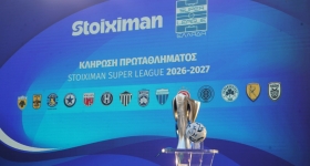 Live TV: Η κλήρωση της Stoiximan Super League 2026-27