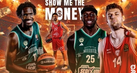 Τα «χρυσά» συμβόλαια της EuroLeague 2026-27: Τα 6 από τα 10 ανήκουν σε Παναθηναϊκό και Ολυμπιακό