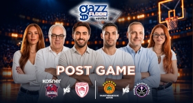 Gazz Floor by Novibet: Η πρεμιέρα Ολυμπιακού και Παναθηναϊκού στη Euroleague με super Post Game εκπομπή