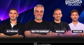Μπακακης στο Gazzetta Magazino: «Δεν μ' αρέσει που ο Ταμπόρδσ έπεσε χωρίς να τον αγγίξει ο Φορτουνης»