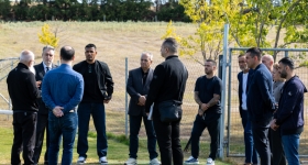 Ξανά στη Νέα Μεσημβρία ο Σαββίδης: «Πρωτάθλημα και Champions League οι στόχοι μας», είπε σε Λίσι και παίκτες