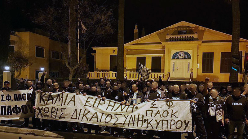 PAOK nelle strade di Cipro!