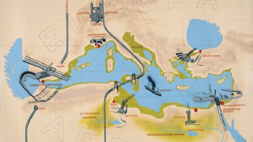 Atlantropa: Το τρελό σχέδιο να αποστραγγιστεί η Μεσόγειος για να ενωθούν Ευρώπη και Αφρική (pics & vids)