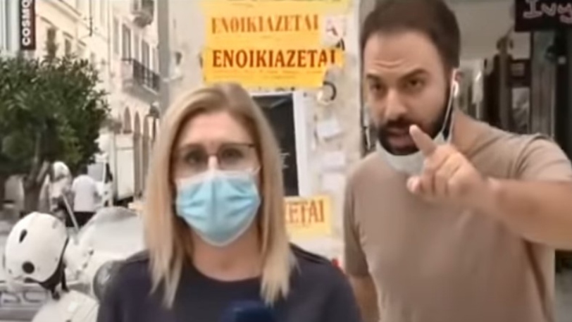 «Ο καμεραμάν δε φοράει μάσκα»: Παρέμβαση πολίτη στην Πάτρα
