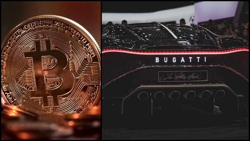 Buggati και Bitcoin