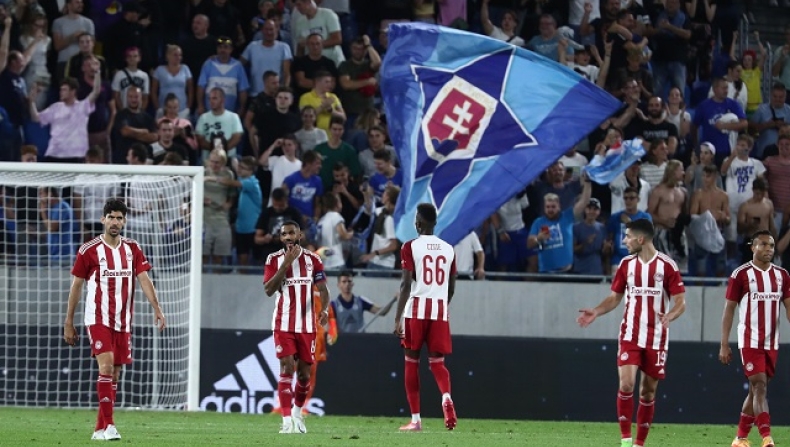 Σλόβαν Μπρατισλάβας-Ολυμπιακός 1-1 (2-2 τελ., 3-4 πεν.)